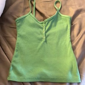 Levi Green Tank Top